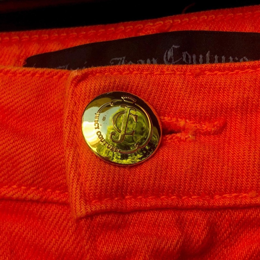 Juicy Couture Mid-Rise Denim Shorts - Picture 4 of 9